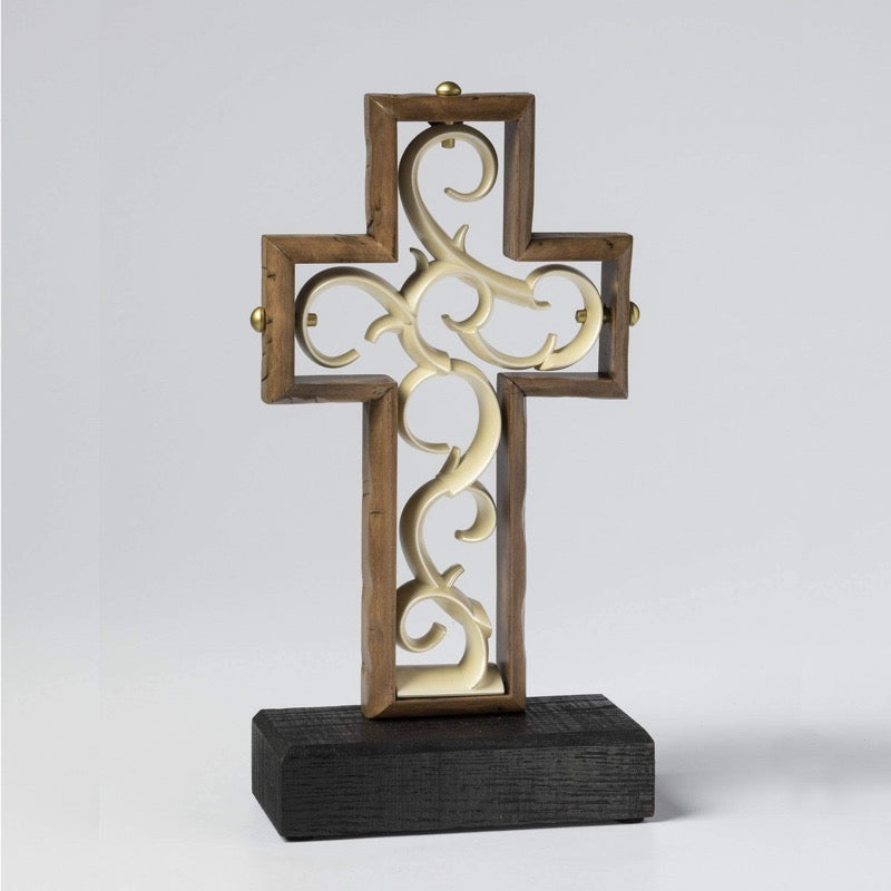 "Rustic" Hand-Scraped Rustic Beech & Ivory - UnityCross