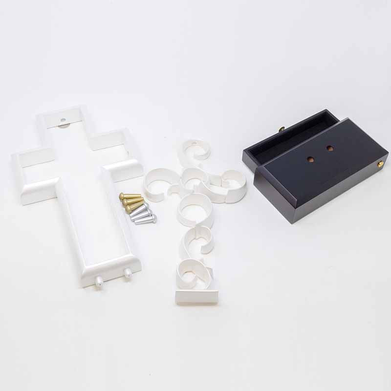 Pearlescent White Wedding Unity Cross WEDDING VIBE EXCLUSIVE - UnityCross