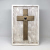 Reclaimed Barnwood White Wash Unity Cross for your Wall - UnityCross