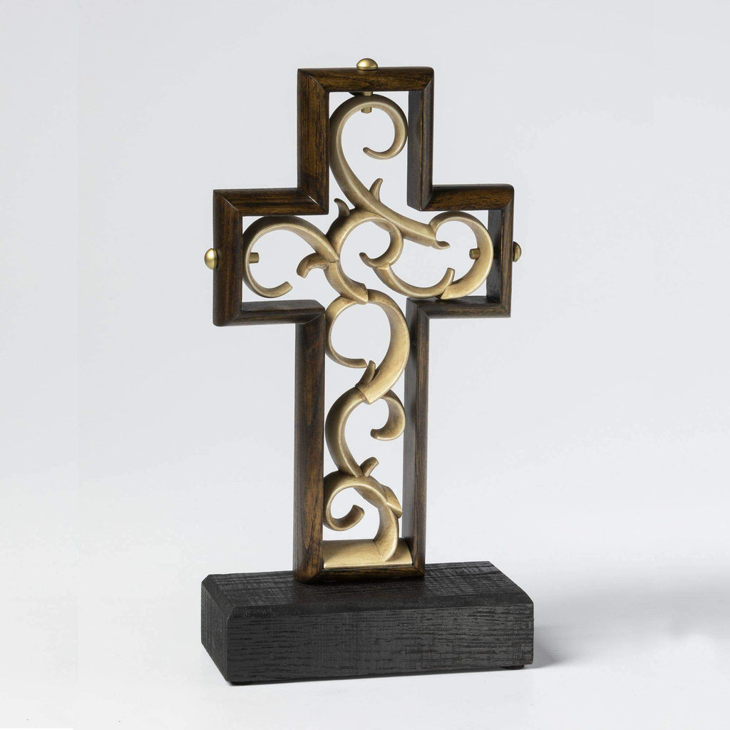 "Rustic" Black Umber & Vintage Ivory - UnityCross