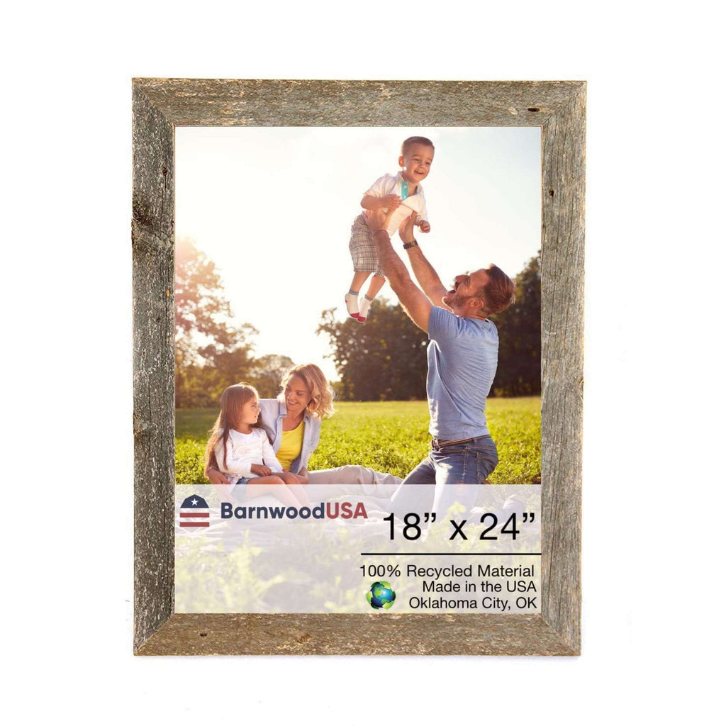 Reclaimed Wood Picture Frame - UnityCross